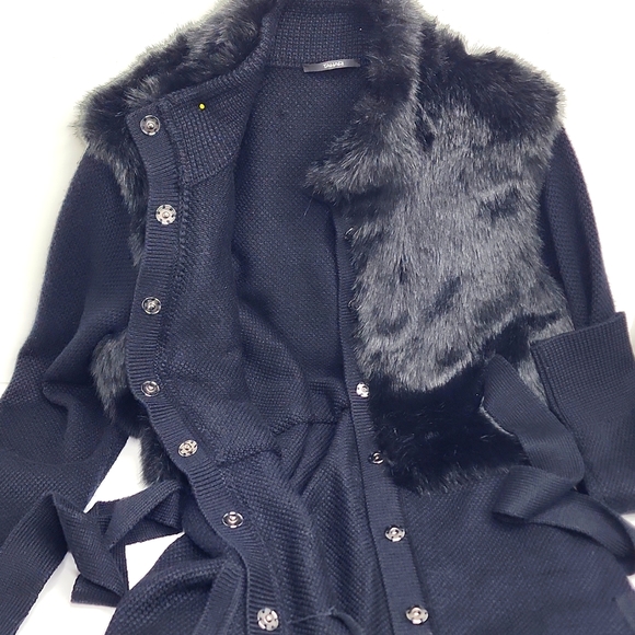 ELI TAHARI, "MIDORI SWEATHER" JACKET, BLACK, MEDIUM - Picture 10 of 13